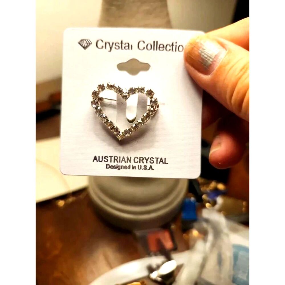 Genuine Australian crystals holiday wreath with candle